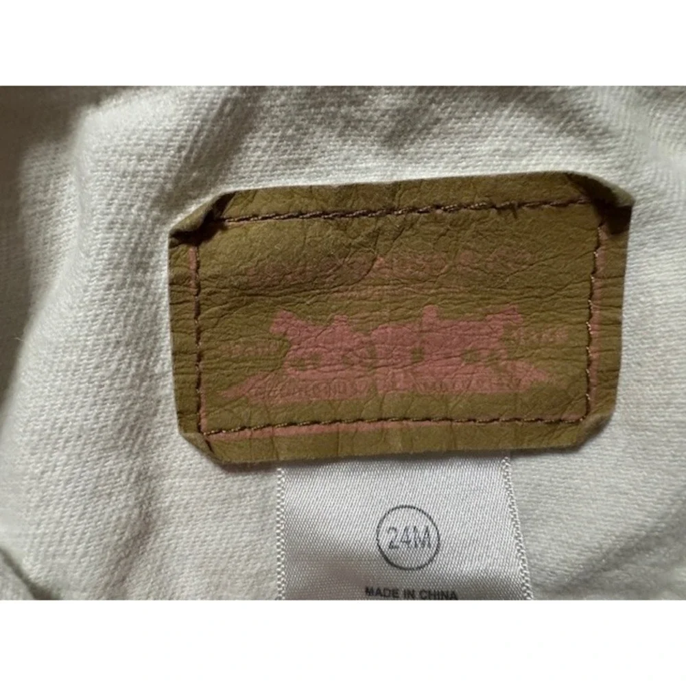 Levi's Jean Jacket Girls 24 Months‎ White